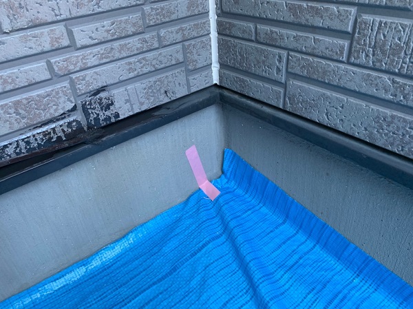 群馬県太田市　屋根・外壁・付帯部塗装工事　雨どい交換　水切り、鼻隠しの塗装 (5)