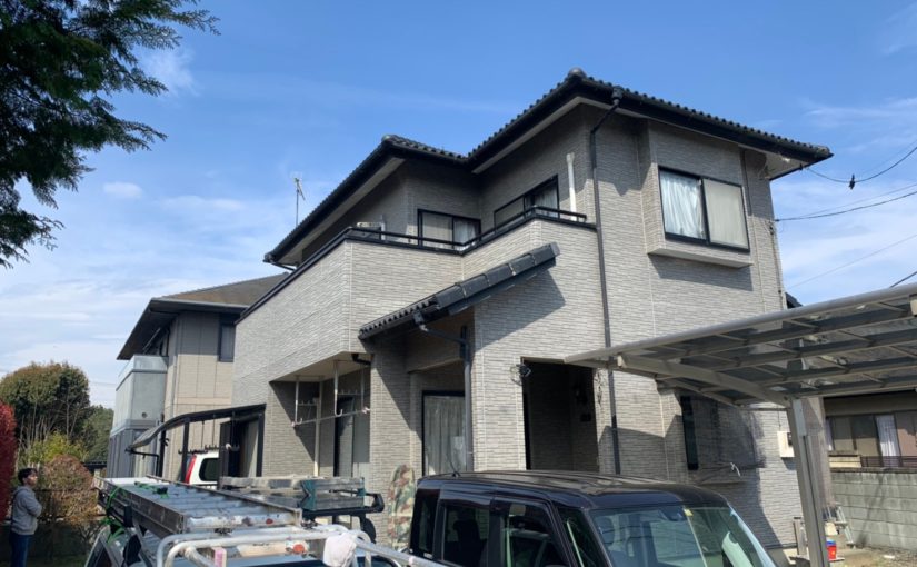 群馬県太田市　Y様邸　屋根・外壁・付帯部塗装工事　完工　定期訪問サポート (1)