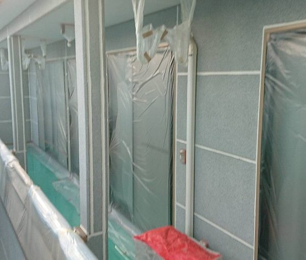 群馬県前橋市　K様邸　外壁塗装・付帯部塗装　高圧洗浄　養生を行い理由 (5)