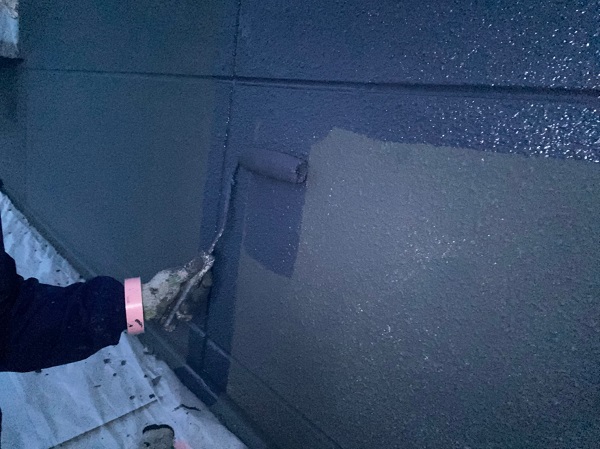 群馬県太田市　Sアパート　外壁塗装・屋根塗装　GWフィーラー微弾性　ガイソーウォールマイティシリコン (1)