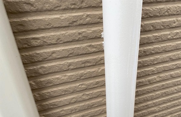 群馬県前橋市　G様邸　外壁塗装・付帯部塗装　雨樋の塗装　縦樋、軒樋 (6)