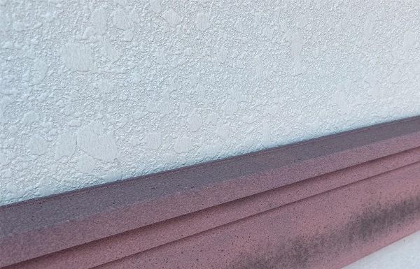 群馬県邑楽郡　アパート　屋根塗装・外壁塗装・付帯部塗装　施工前の状態　劣化症状 (2)