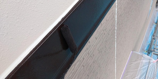 群馬県前橋市　H様邸　外壁塗装・付帯部塗装　出窓の屋、帯板塗装 (8)