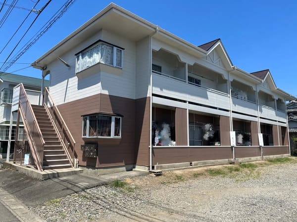 群馬県前橋市Dアパート_屋根外壁塗装_施工後