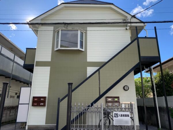 群馬県桐生市_屋根・外壁塗装_アパート_施工後