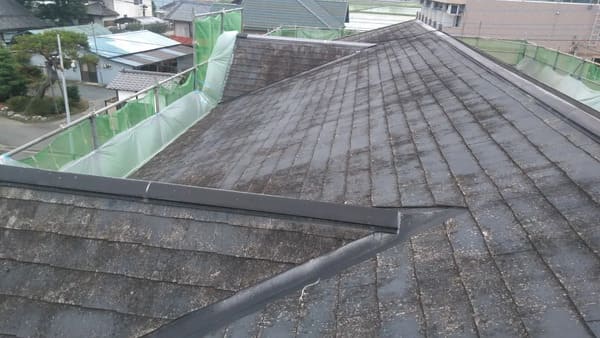 群馬県前橋市Dアパート_屋根外壁塗装_施工前