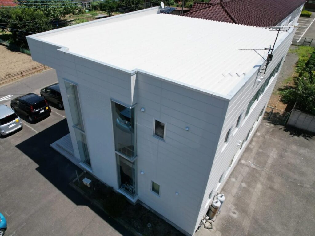 群馬県前橋市_屋根・外壁塗装_事業所_施工後_3