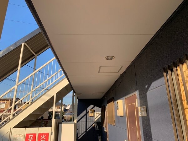群馬県太田市_アパート_屋根外壁塗装_施工後