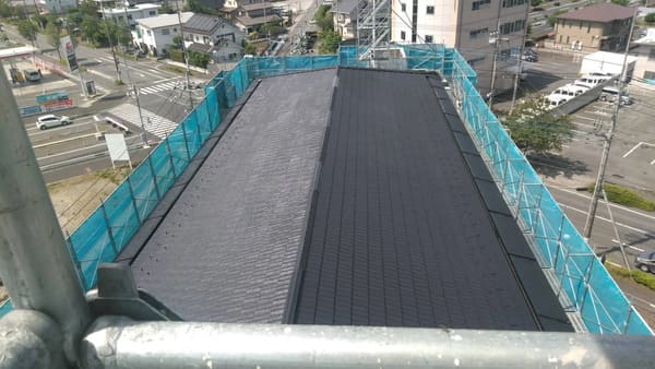 群馬県前橋市_Iビル_屋根外壁塗装_施工後