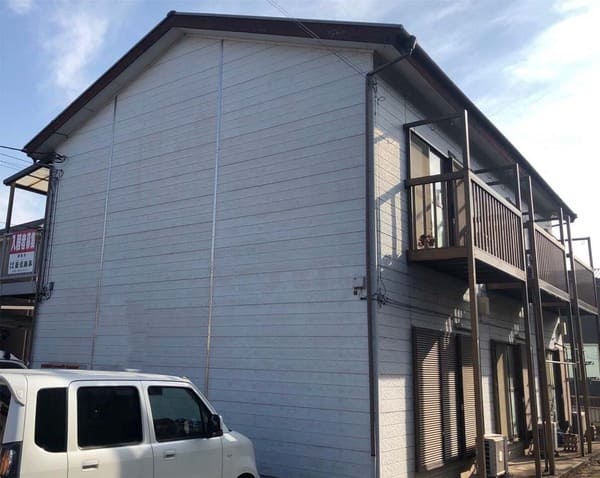 群馬県桐生市_アパート_外壁塗装_施工前