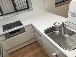 群馬県前橋市・キッチンリフォームで憧れの対面キッチンへ！(リシェル設置) (3)