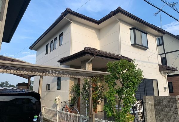 群馬県前橋市　K様邸　屋根、外壁塗装　コーキング工事