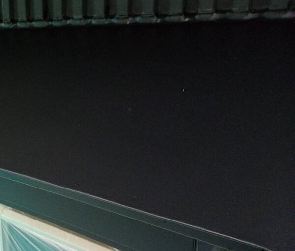 群馬県伊勢崎市　S様邸　外壁塗装・屋根塗装・付帯部塗装　霧除け庇塗装、エアコンホースカバー塗装 (3)