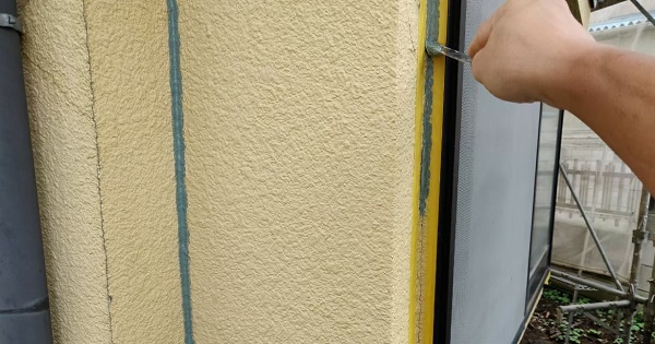 群馬県前橋市　H様邸　屋根塗装・外壁塗装　カチオン、シール (2)