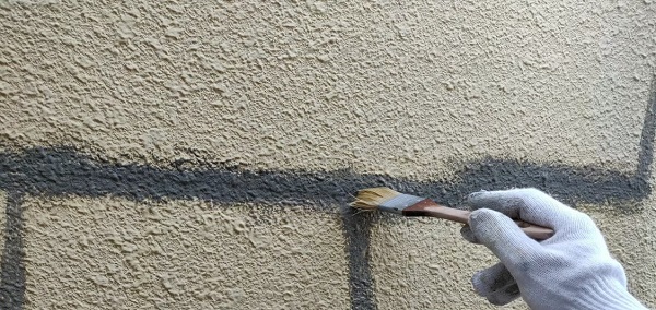 群馬県前橋市　H様邸　屋根塗装・外壁塗装　カチオン、シール (1)