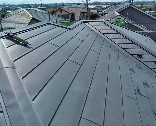 群馬県前橋市｜屋根カバー工法・雨樋交換工事